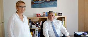 Jürgen Hardt und Monika Dietrich (u.) sind ein eingespieltes Team.
