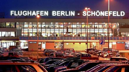 Der alte Terminal am Flughafens Schönefeld.