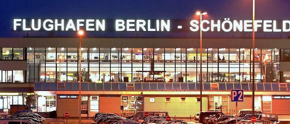 Der alte Terminal am Flughafens Schönefeld.