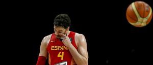 Augen abwischen und weiter? Vielleicht war es das letzte Spiel im Nationaldress für Pau Gasol.