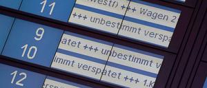 Wirklich "immer" zu spät? Der Bahncheck liefert keine Antwort.