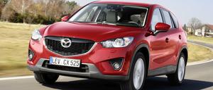 Hat gut lachen: Der Mazda CX-5 hat das größere SUV CX-7 fast vollkommen verdrängt und ist zu einem Aushängeschild der Japaner geworden. 