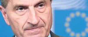 Demnächst fürs Digitale zuständig: Der bisherige Energiekommissar Oettinger.