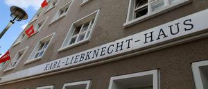 Linken-Parteizentrale am Berliner Rosa-Luxemburg-Platz