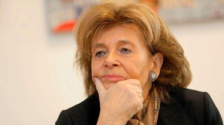 "Momentan stößt alles auf Zustimmung, was sich gegen Israel richtet", sagt Charlotte Knobloch.