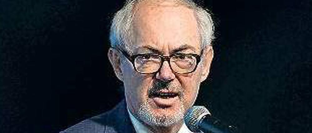 Mehr leise als laut. Hans Hege, geboren 1946 in Schwäbisch-Hall, wurde 1985 Direktor der West-Berliner Anstalt für Kabelkommunikation. Sie ging 1992 in der Medienanstalt Berlin-Brandenburg auf, die wiederum von Hans Hege geleitet wurde. Foto: Ralf Hirschberger/dpa