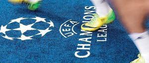 Beliebter Laufweg. Die Champions League ist weltweit die wichtigste Liga im Fußball. 