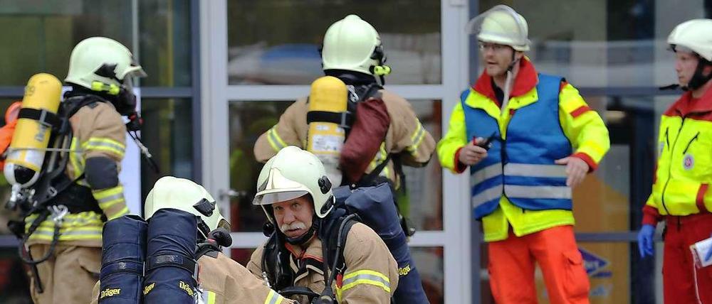 Proben für den Ernstfall.