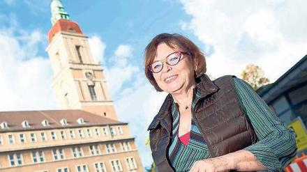 Magrit Knapp (73) gibt den Anwohnern den Anstoß sich zu engagieren.