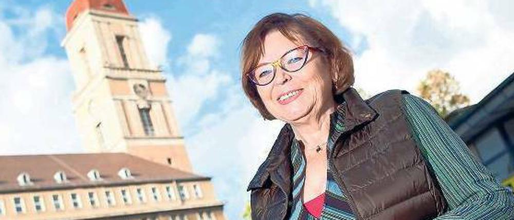 Magrit Knapp (73) gibt den Anwohnern den Anstoß sich zu engagieren.