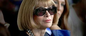 Brille mit Frau: Anne Wintour, wie man sie kennt.
