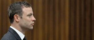 Oscar Pistorius bei der Urteilsverkündung am Freitag.