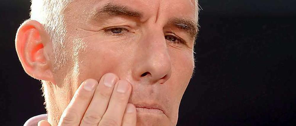 Au Backe. Mirko Slomka.