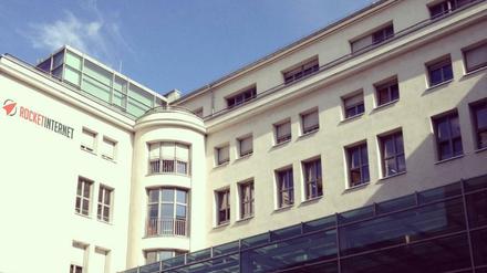 Das "Headquarter" von Rocket Internet in der Johannisstraße in Mitte.