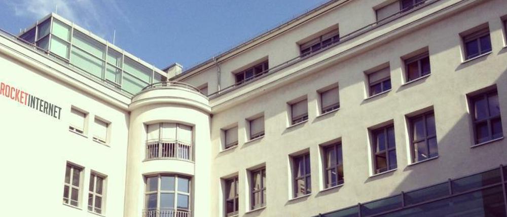 Das "Headquarter" von Rocket Internet in der Johannisstraße in Mitte.