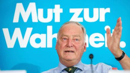 Brandenburgs AfD-Landesvorsitzender Alexander Gauland.