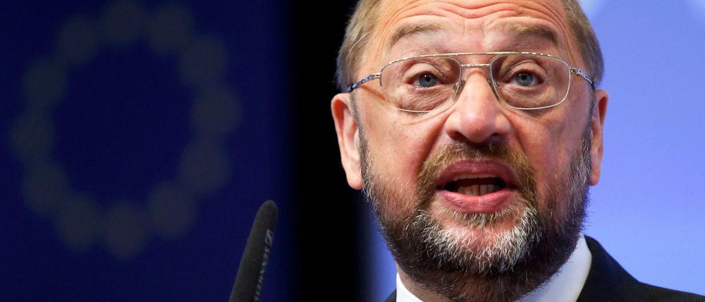 EU-Parlamentspräsident Martin Schulz will dafür sorgen, dass das Internet in Europa kein rechtsfreier Raum ist.