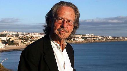 Teilt wieder mächtig aus. Schriftsteller Peter Handke.