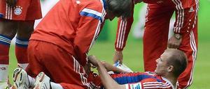 Holger Badstuber musste gegen den VfB Stuttgart noch vor der Halbzeitpause ausgewechselt werden.