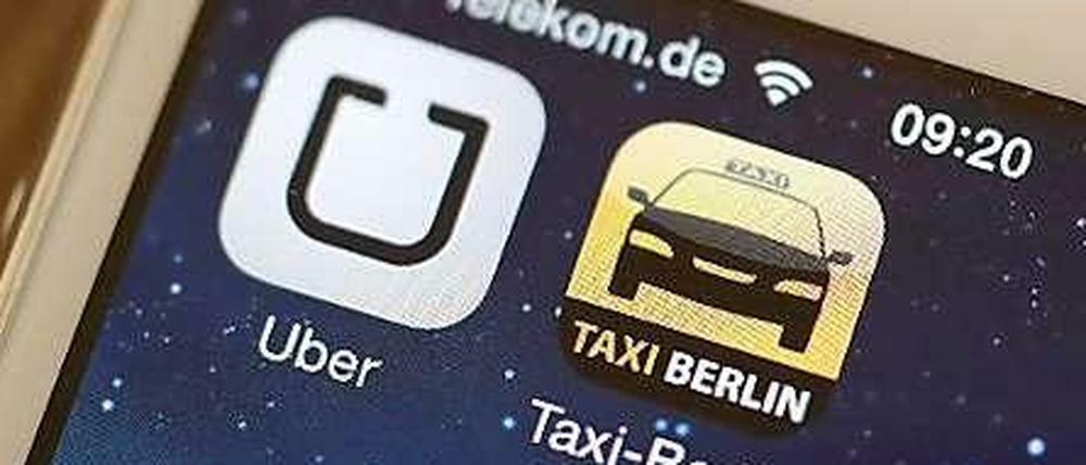 Auch in Berlin sind Teile des Uber-Angebots verboten. Das Unternehmen kümmert das wenig.