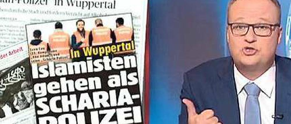 Die "heute-show" mit Oliver Welke.