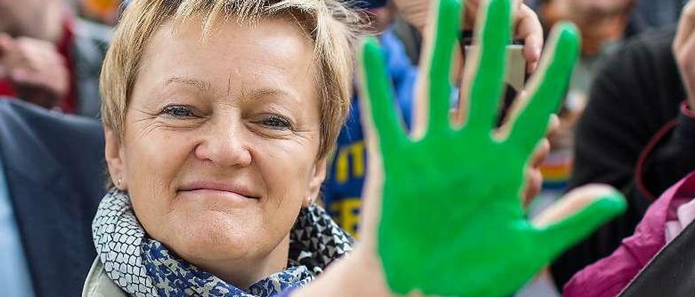 Durch und durch grün. Renate Künast.
