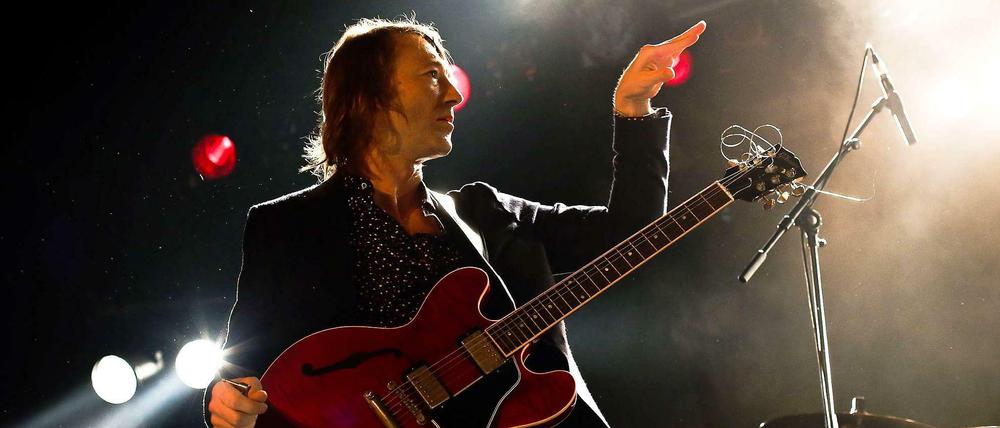 Jochen Distelmeyer beim Blumfeld-Konzert im Astra am 13. September 2014