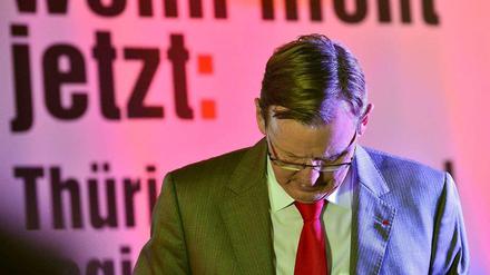 Linke Politiker Bodo Ramelow: "Die Chancen stehen jetzt 51:49."