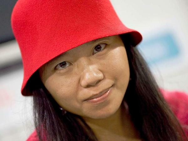 Die chinesische Schriftstellerin Xiaolu Guo.
