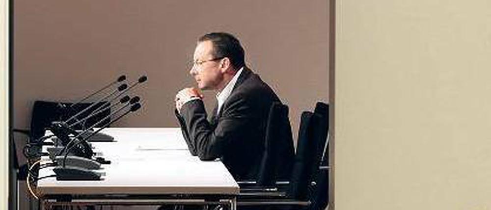 Die Tür steht offen. Die Brandenburger SPD – hier der neue Fraktionsvorsitzende im Landtag, Klaus Ness – kann sich den Koalitionspartner aussuchen. 