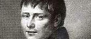 In den Berliner Abendblättern", die Heinrich von Kleist vom 1. Oktober 1810 bis zum 30. März 1811 täglich herausgab, war die Anekdote als Kunstform reich vertreten. Reproduktion einer Illustration des Dichters von Peter Friedel, die Kleist 1801 für seine Verlobte Wilhelmine von Zenge anfertigen ließ.