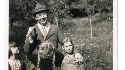 Familienfoto im Valepp.