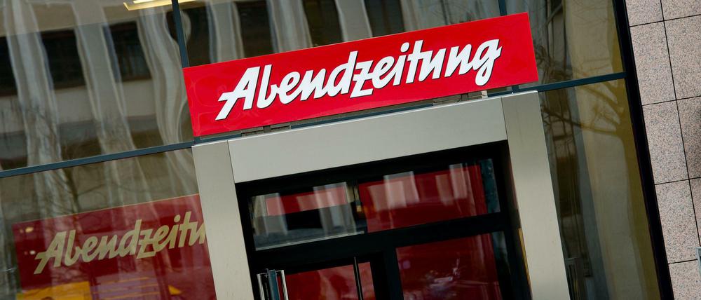 Aus ihrem alten Verlagsgebäude musste die "Abendzeitung ausziehen".