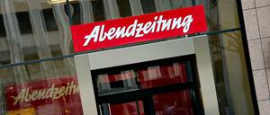 Aus ihrem alten Verlagsgebäude musste die "Abendzeitung ausziehen".