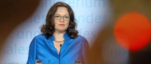 Arbeitsministerin Nahles will die Tarifeinheit gesetzlich regeln, um einzelnen Spartengewerkschaften das Geschäft zu erschweren. 