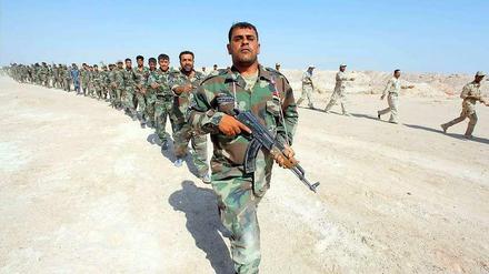 Einheiten aus dem Irak sollen - von den USA trainiert - gegen die Terrormiliz kämpfen.