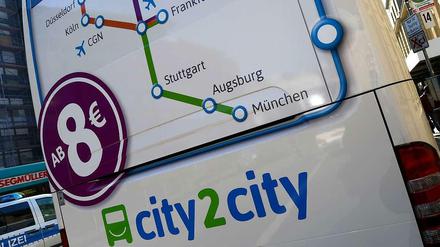Von Frankfurt aus wollten die Briten den deutschen Fernbusmarkt erobern.
