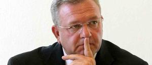 Angeschlagen: Frank Henkel.