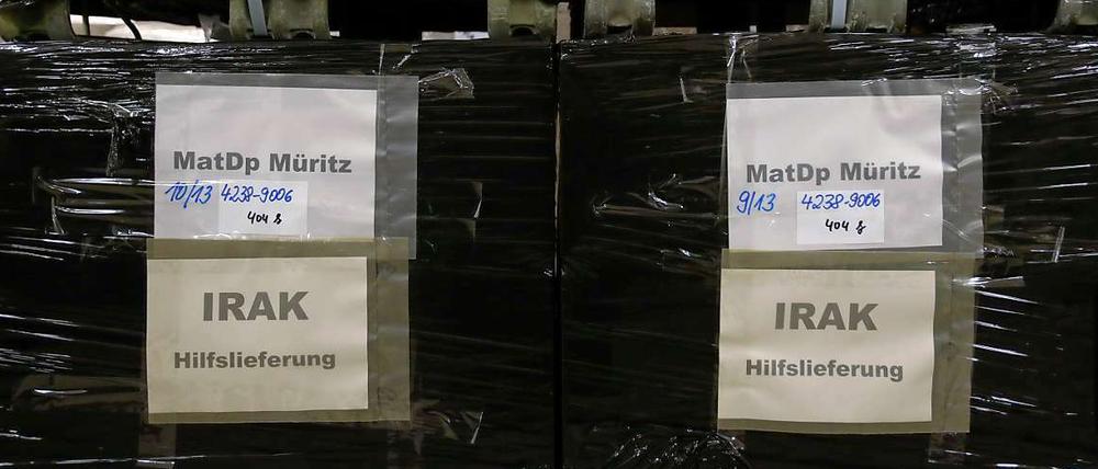 Die Bundeswehr bereitet sich auf Waffenlieferungen für den Nordirak vor.