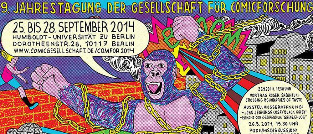 Grenzüberschreitend: Das Tagungsplakat hat Paul Paetzel gestaltet.