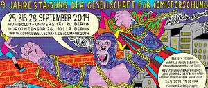Grenzüberschreitend: Das Tagungsplakat hat Paul Paetzel gestaltet.