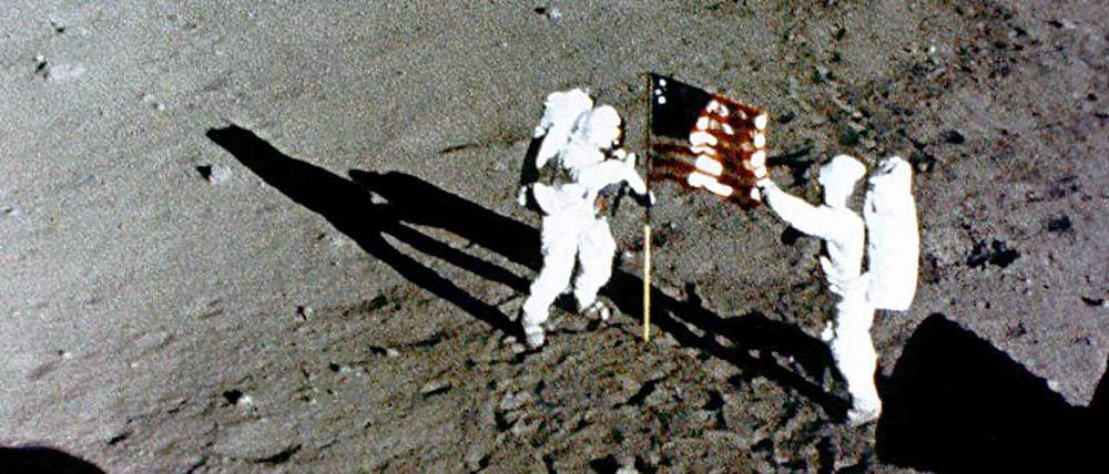 Die USA wollen wieder in die bemannte Raumfahrt einsteigen. Die Apollo 11-Mission der Nasa (Archivbild).