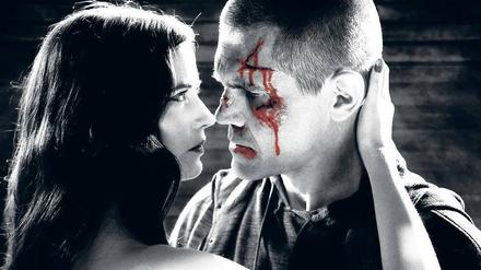 Die Braut schaut ins Auge. Eva Green und Josh Brolin in „Sin City 2“. 