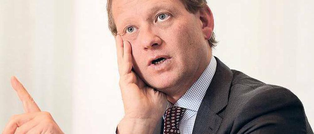 Fünf Milliarden Euro stehen pro Jahr für zusätzliche Investitionen zur Verfügung, meint Schweitzer.