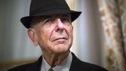 Leonhard Cohen 2012 in Paris. Am heutigen Sonntag wird er 80.