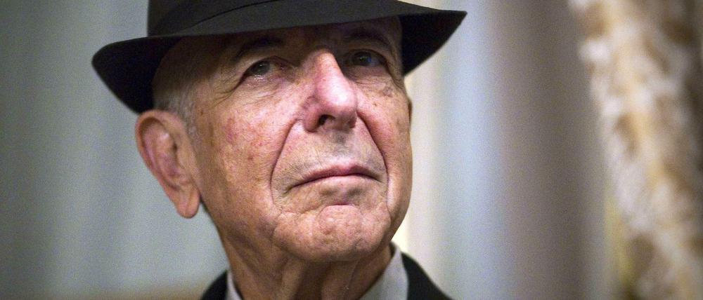 Leonhard Cohen 2012 in Paris. Am heutigen Sonntag wird er 80.