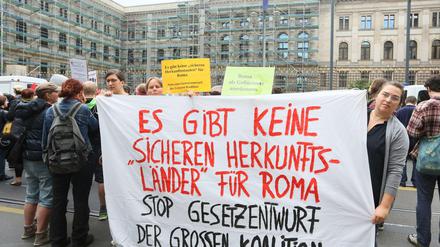 Protest vor dem Bundesrat am Freitag