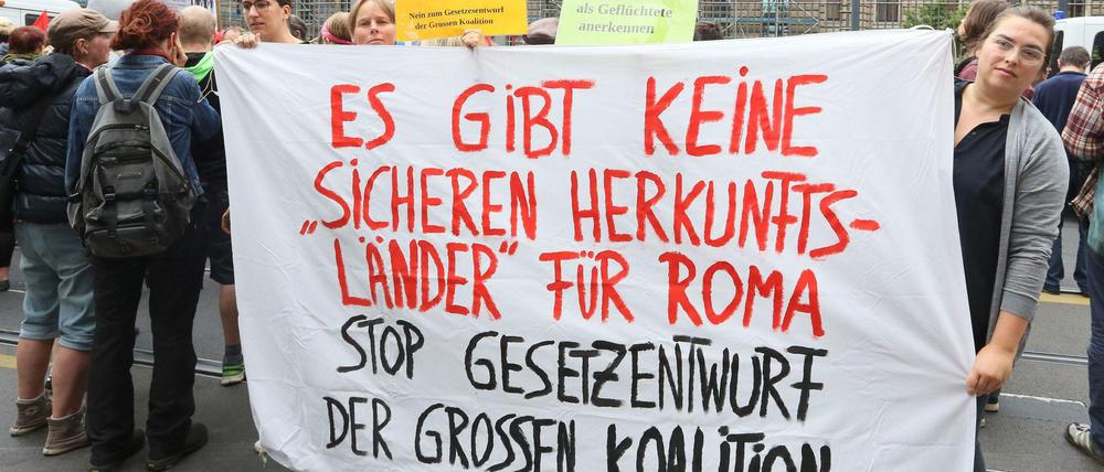 Protest vor dem Bundesrat am Freitag