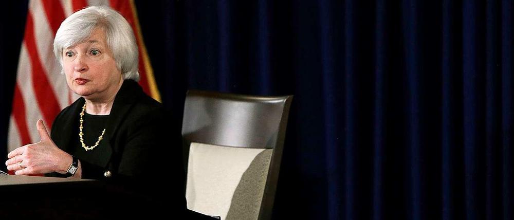 Fed-Chefin Janet Yellen. 