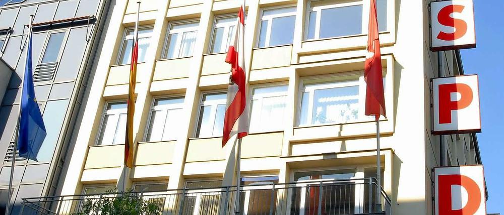 Im roten Wedding. Die Landeszentrale der SPD in der Müllerstraße.